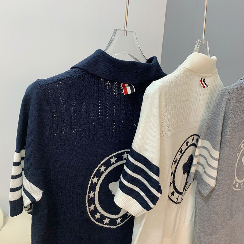 TNOM Hollow knit sweater