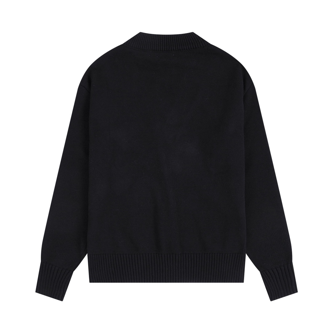 AMI Cotton and wool cardigan