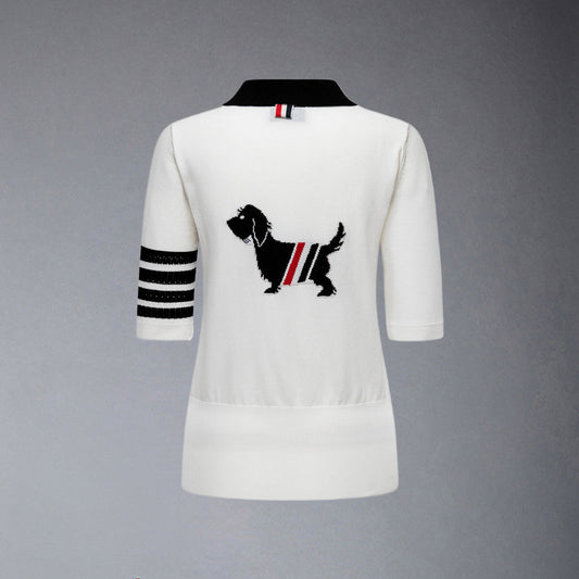 TNOM Women puppy POLO shirt