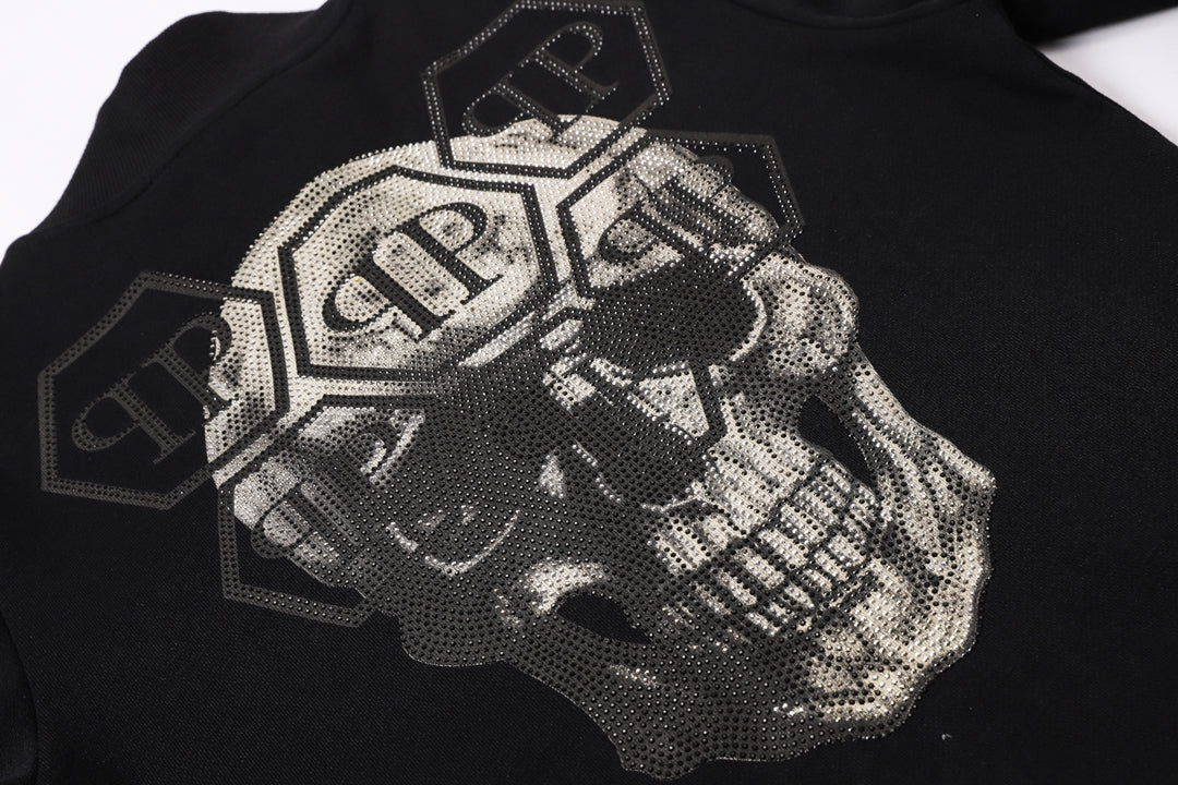 PP Skull Hoodie Jacket Suit
