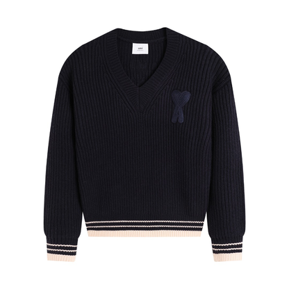 AMI  Cotton and wool sweater