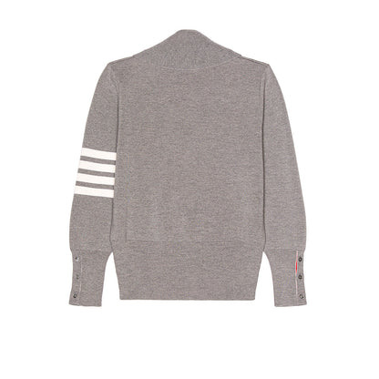 Thick knitted jacket