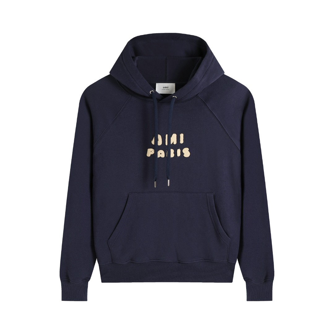 AMI  cotton hoodie