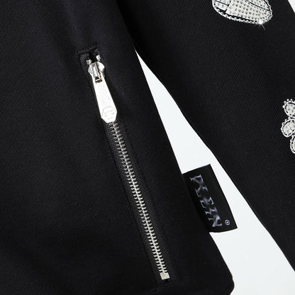 PHILIP Skeleton back cardigan