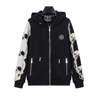 PHILIP skull back cardigan
