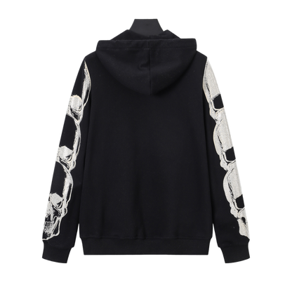 PHILIP skull back cardigan