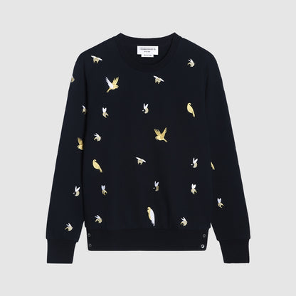 Embroidered sweatshirt