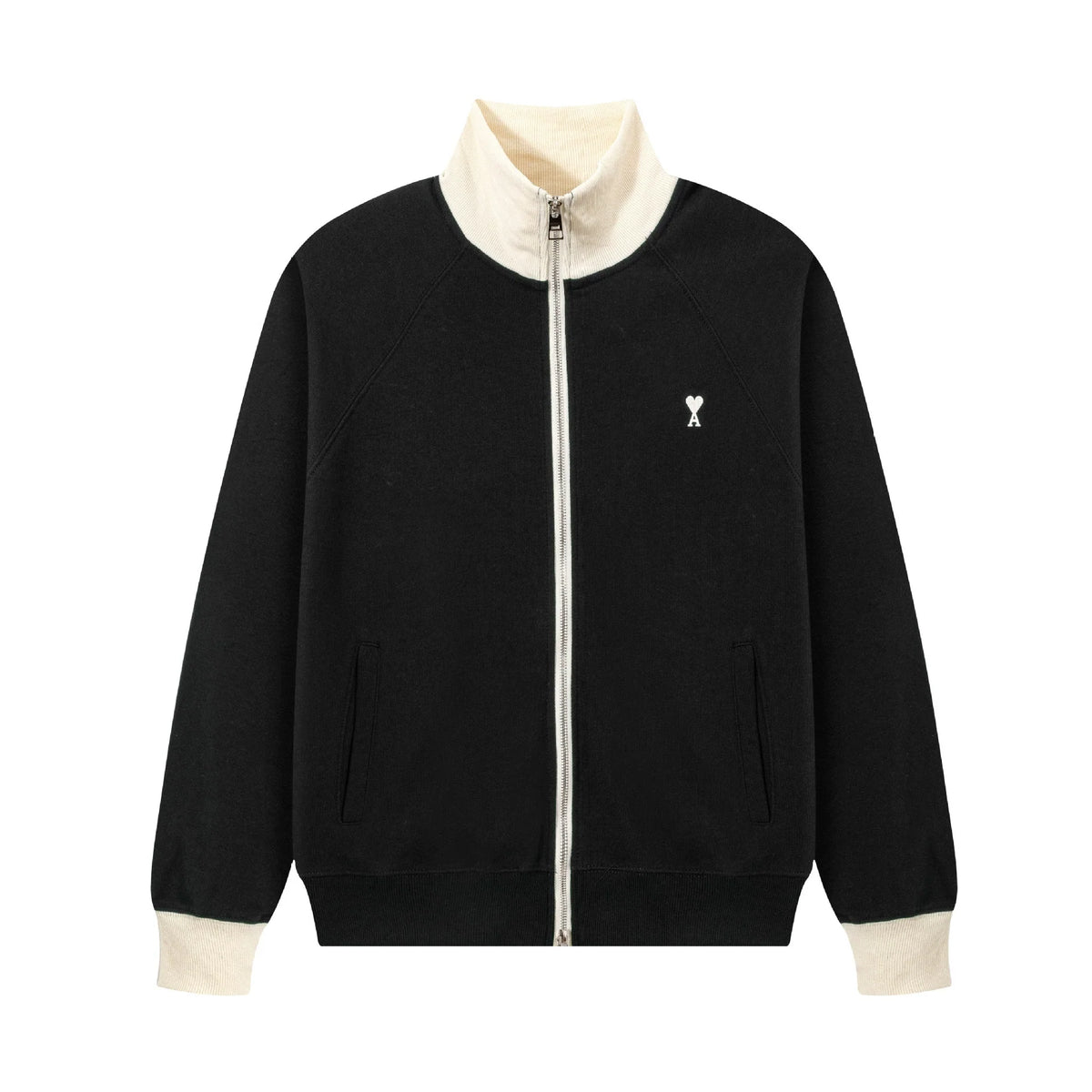 AMI  Two-way zip-up sweatshirt cardigan