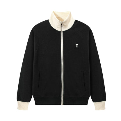AMI  Two-way zip-up sweatshirt cardigan