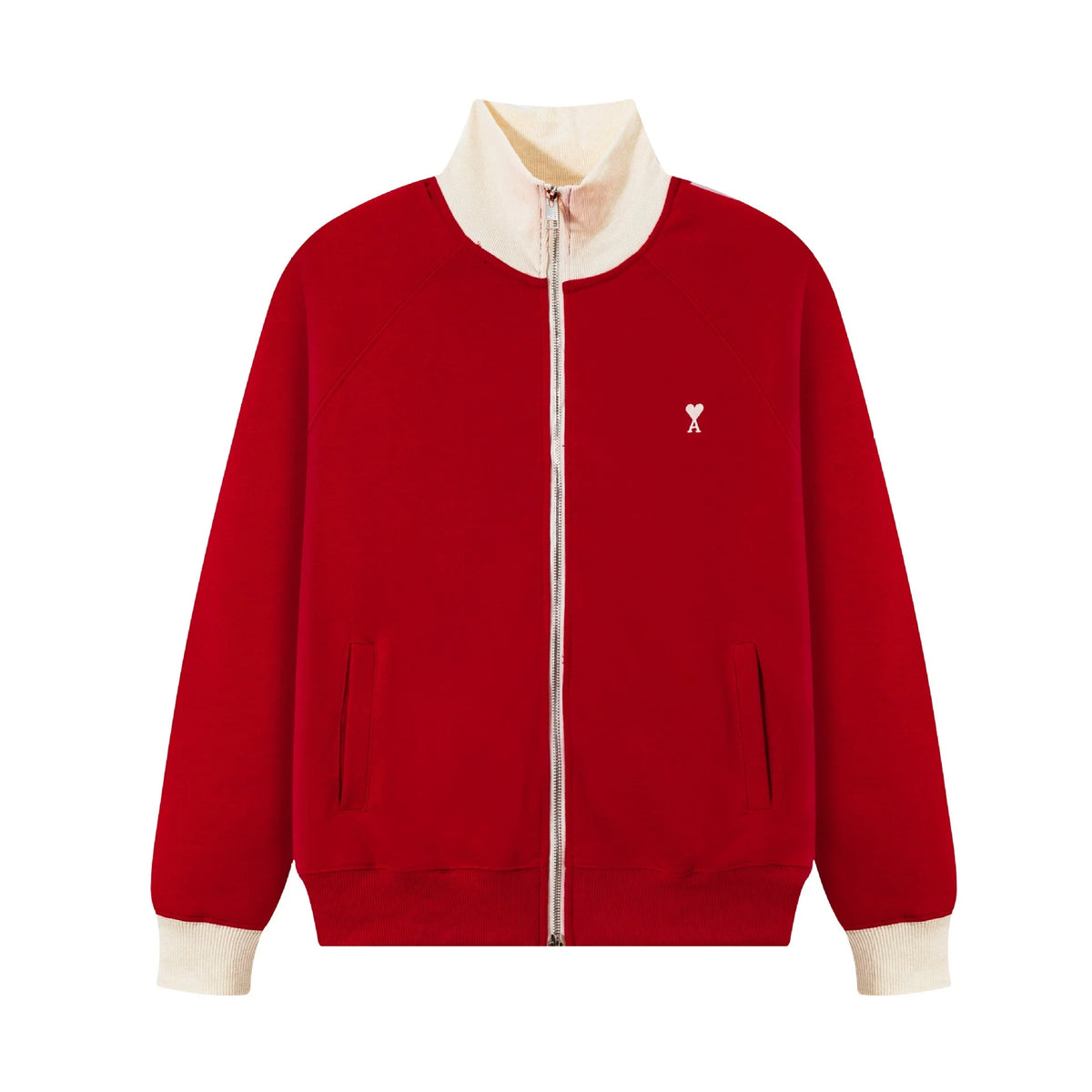 AMI  Two-way zip-up sweatshirt cardigan