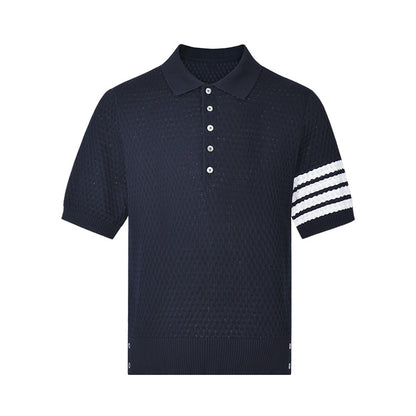 2025  Knitted Polo Shirt