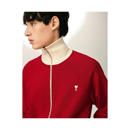AMI  Two-way zip-up sweatshirt cardigan