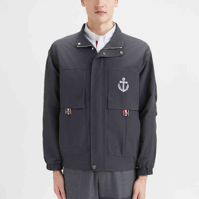 TNOM Anchor embroidery Jacket