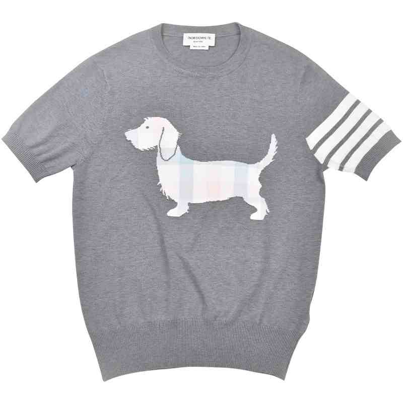 2025  puppy knitted T-shirt