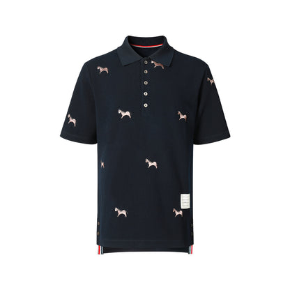 New Year of the Horse Embroidered Polo Shirt