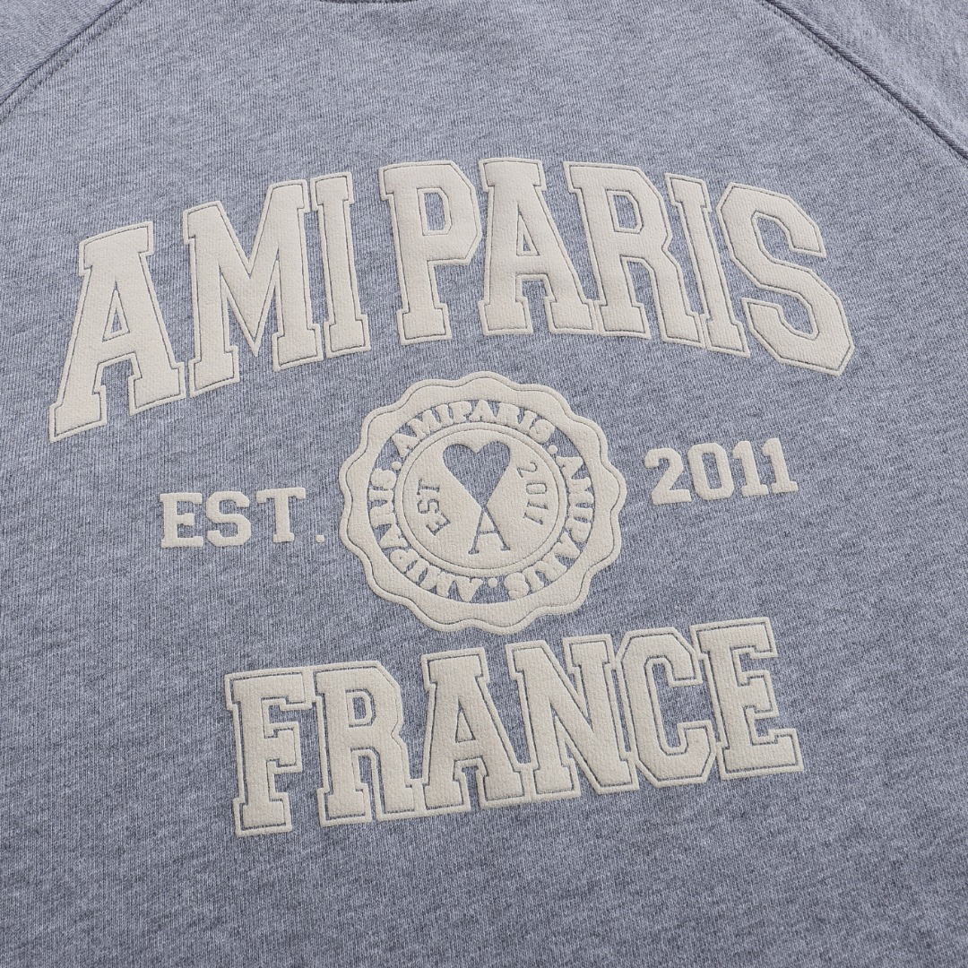 AMI  cotton hoodie