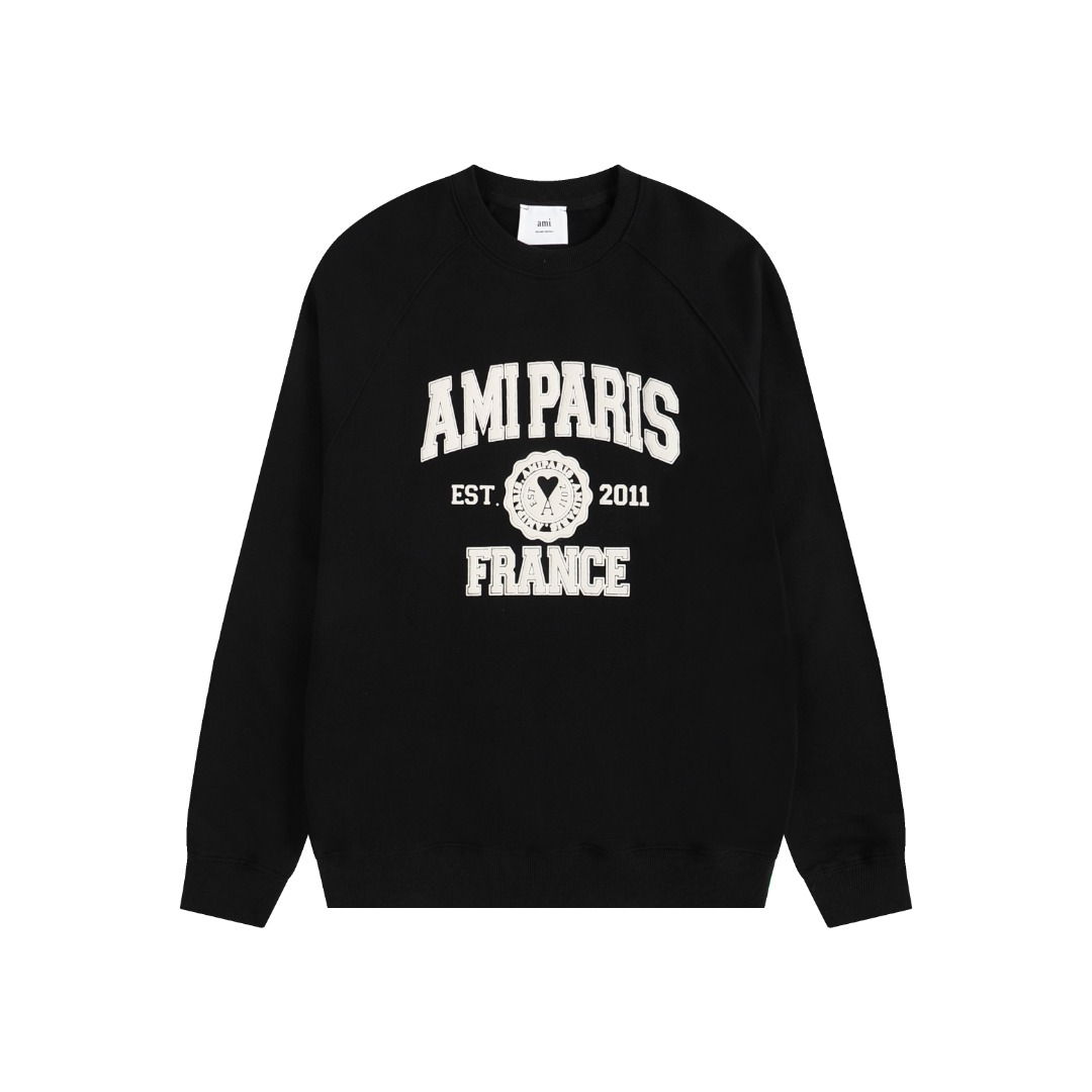 AMI  cotton hoodie