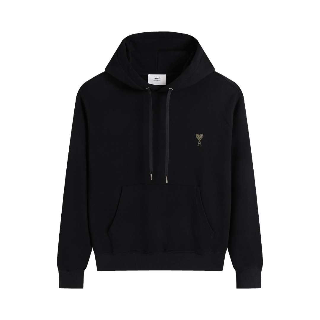 AMI  cotton hoodie