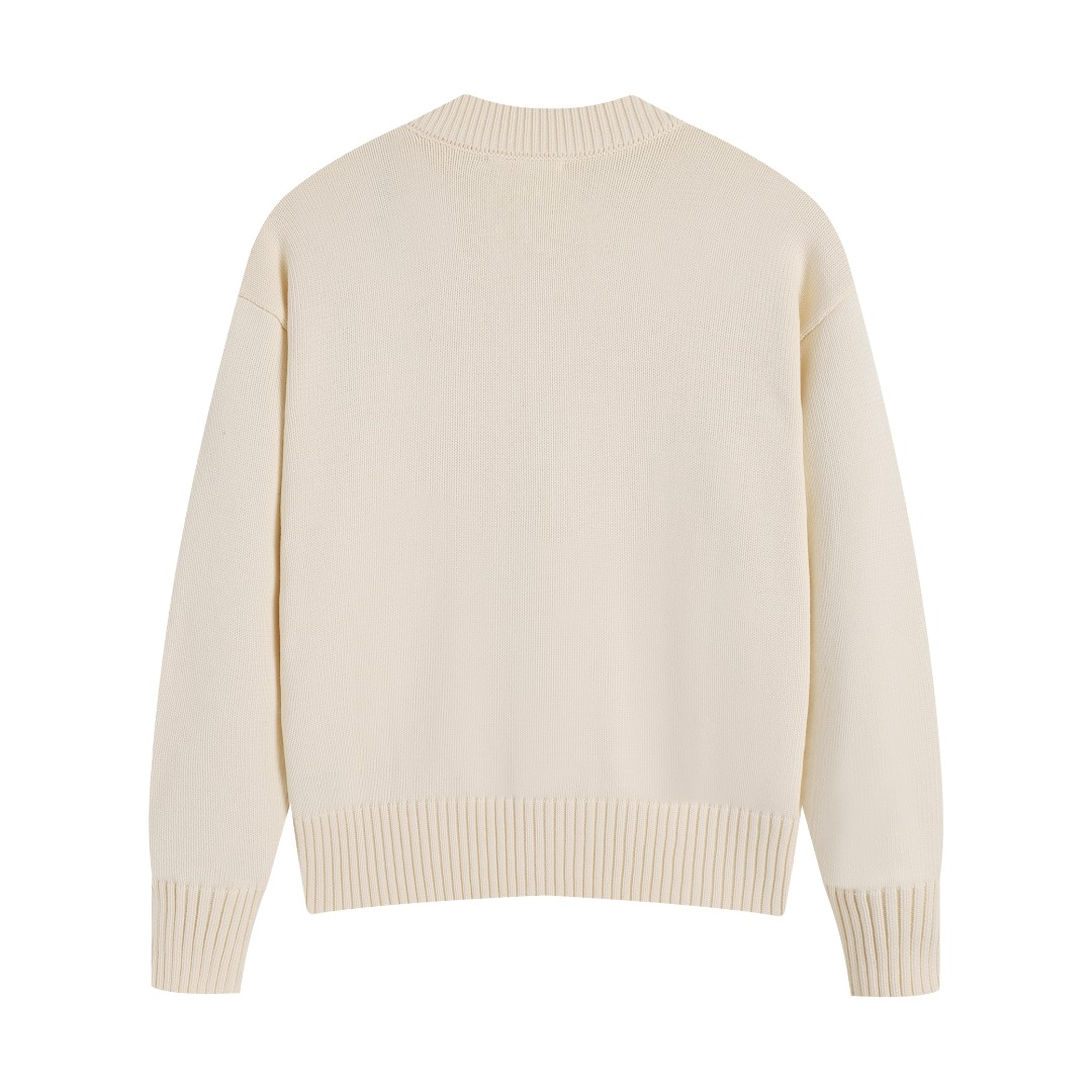 AMI  Cotton and wool sweater