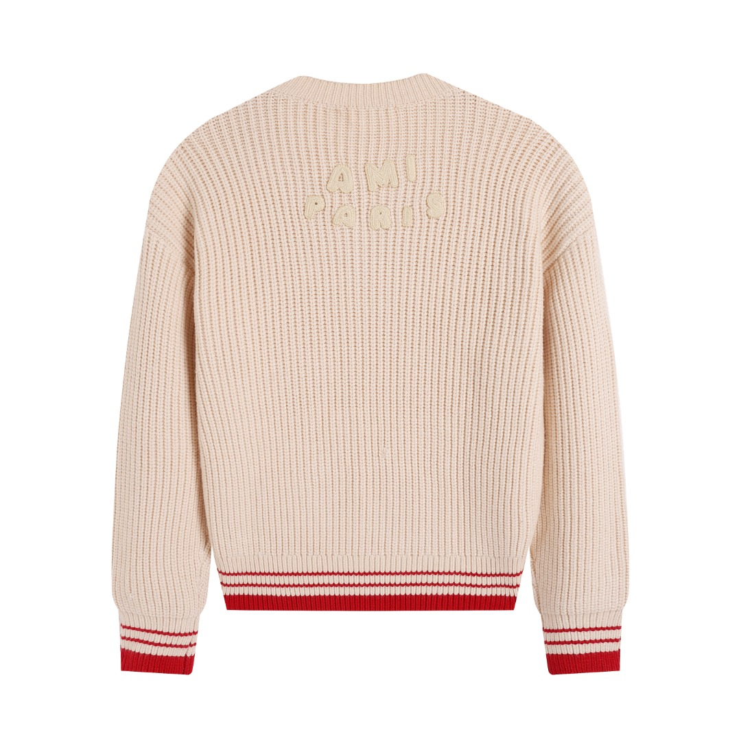 AMI  Cotton and wool sweater