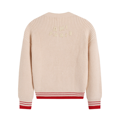 AMI  Cotton and wool sweater