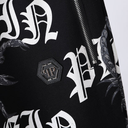 PP Letter Hoodie Jacket Suit