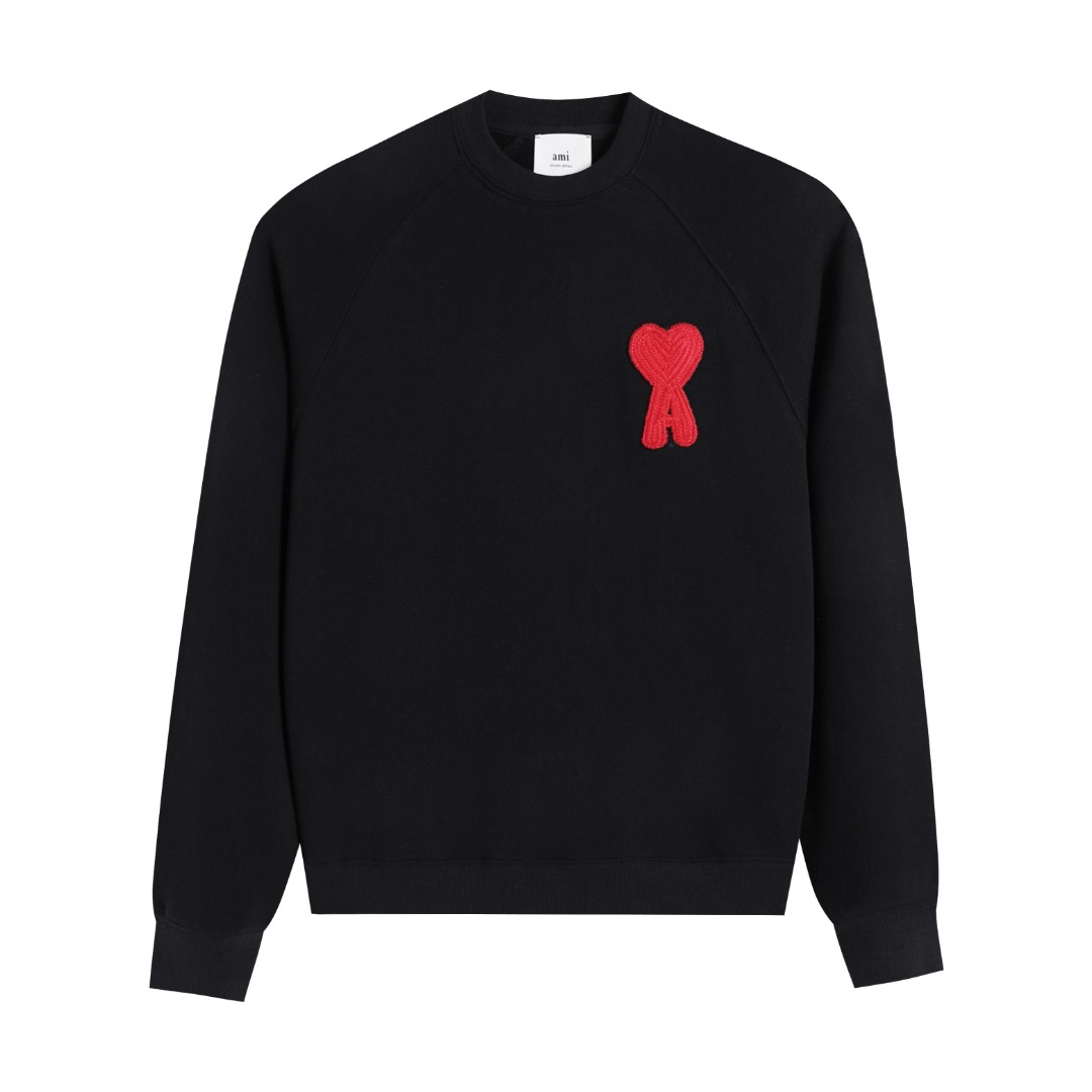 AMI  cotton hoodie