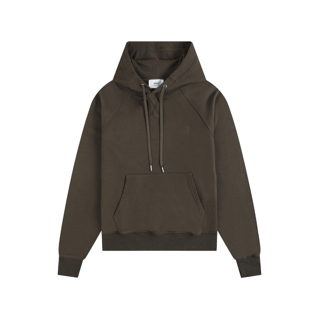AMI  cotton hoodie