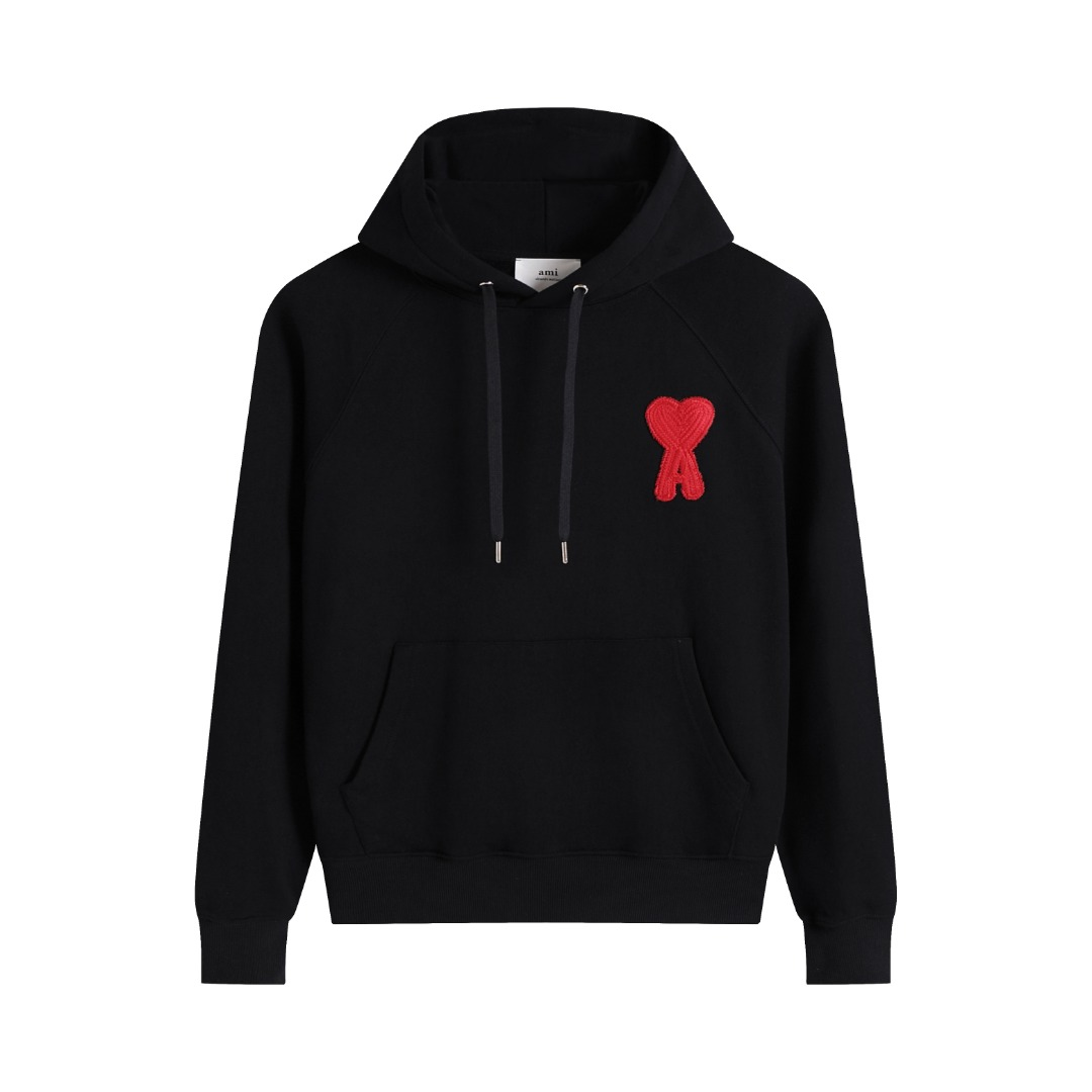 AMI  cotton hoodie