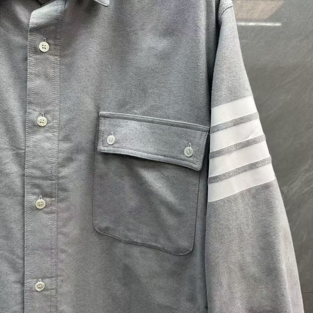 Men's Casual Oxford Shirt - 100% Cotton Button-Front Shirt