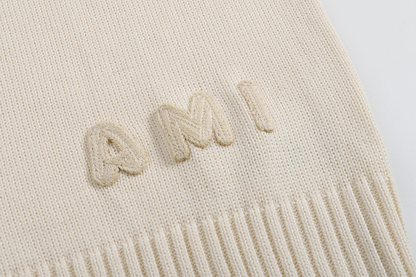 AMI  Cotton and wool sweater