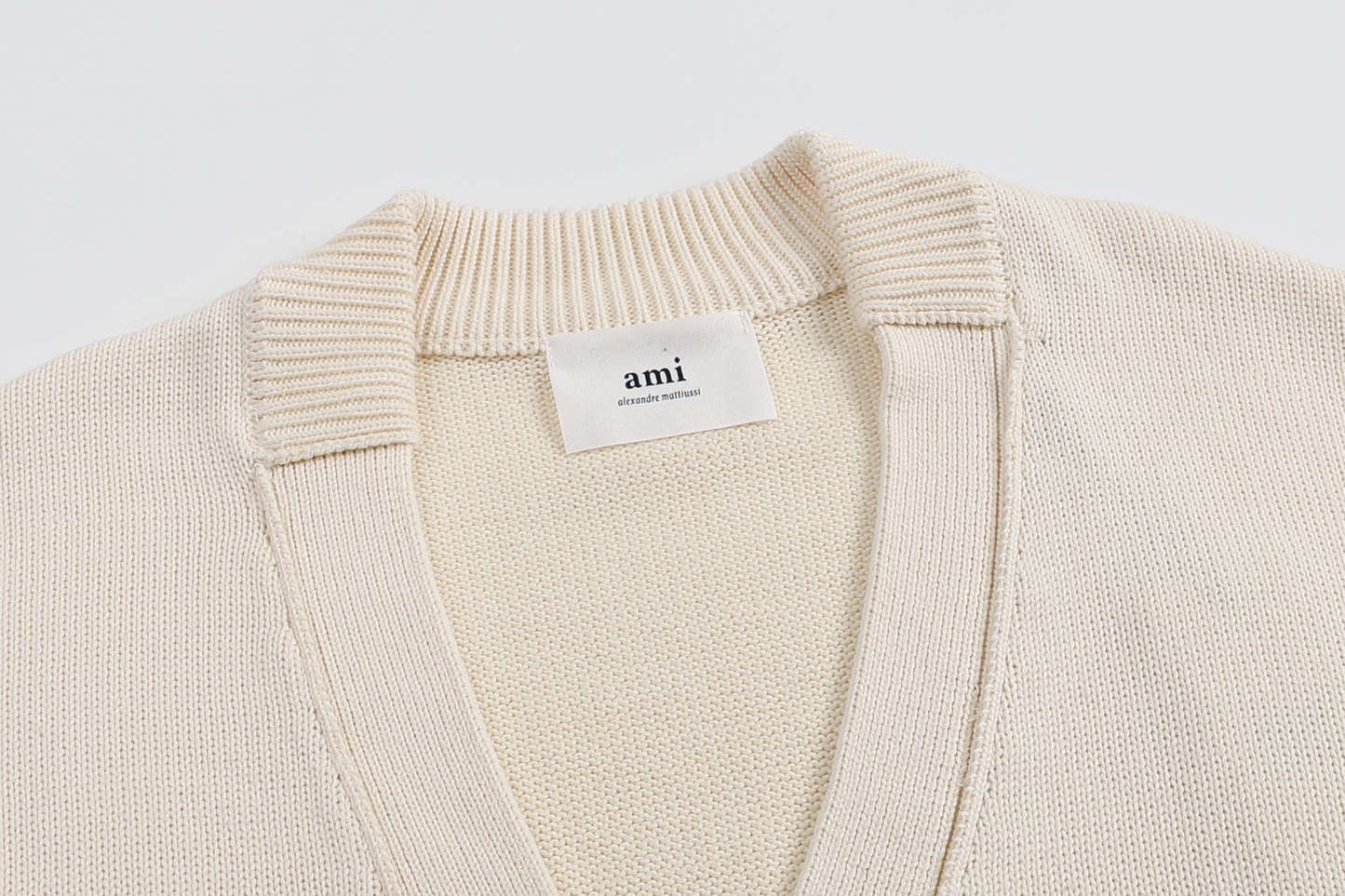 AMI  Cotton and wool sweater