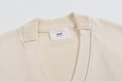 AMI  Cotton and wool sweater
