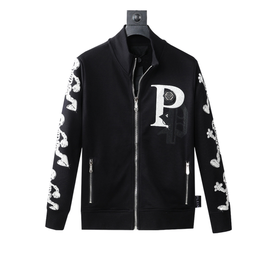 PHILIP Skeleton back cardigan