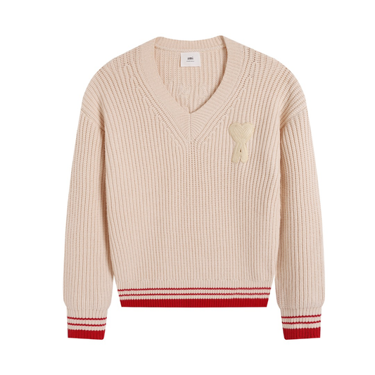 AMI  Cotton and wool sweater