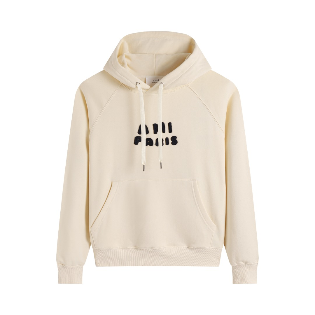 AMI  cotton hoodie