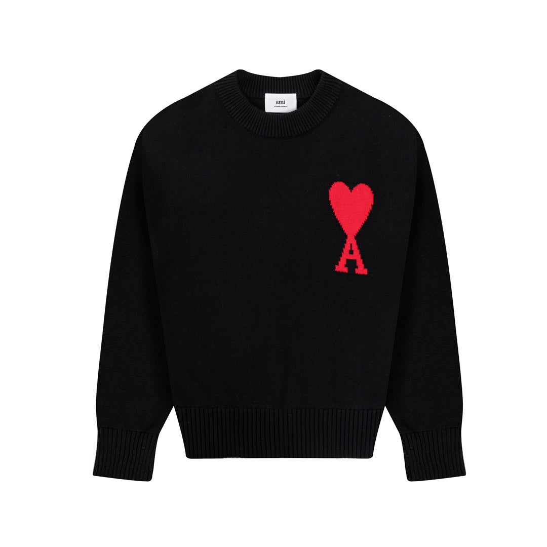 AMI  Cotton and wool sweater