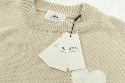 AMI  Cotton and wool sweater