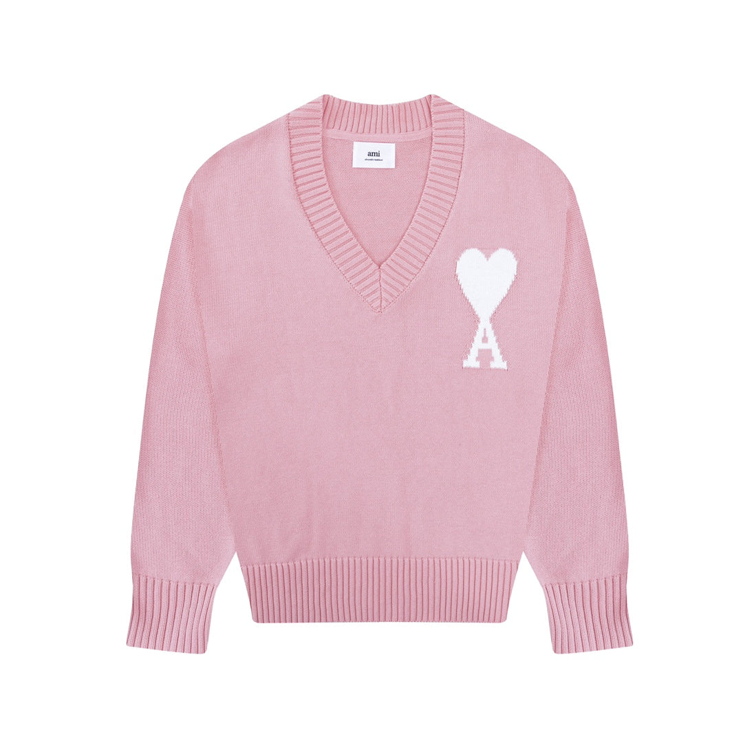 AMI  Cotton and wool sweater