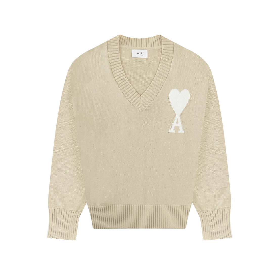 AMI  Cotton and wool sweater