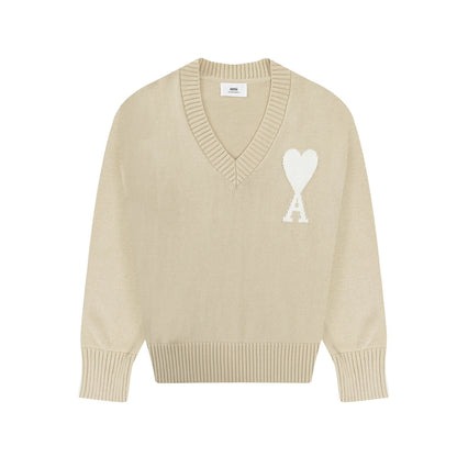 AMI  Cotton and wool sweater