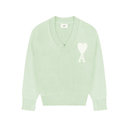 AMI  Cotton and wool sweater