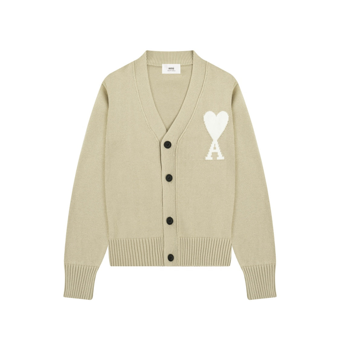 AMI  Cotton and wool sweater