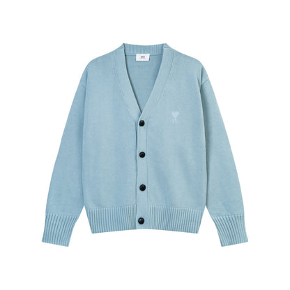 AMI  Cotton and wool cardigan