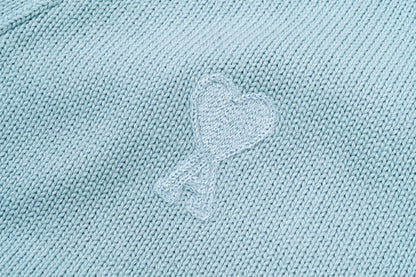 AMI  Cotton and wool cardigan