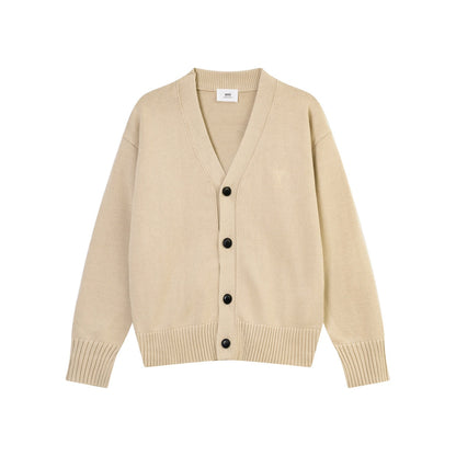 AMI  Cotton and wool cardigan