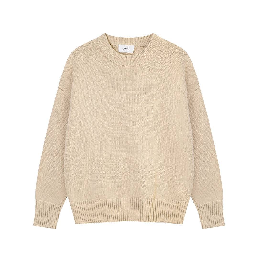 AMI  Cotton and wool sweater