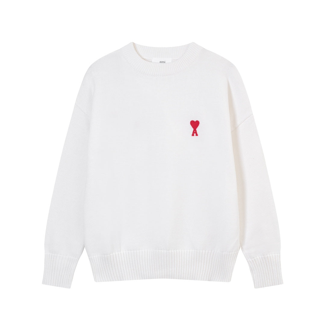 AMI  Cotton and wool sweater