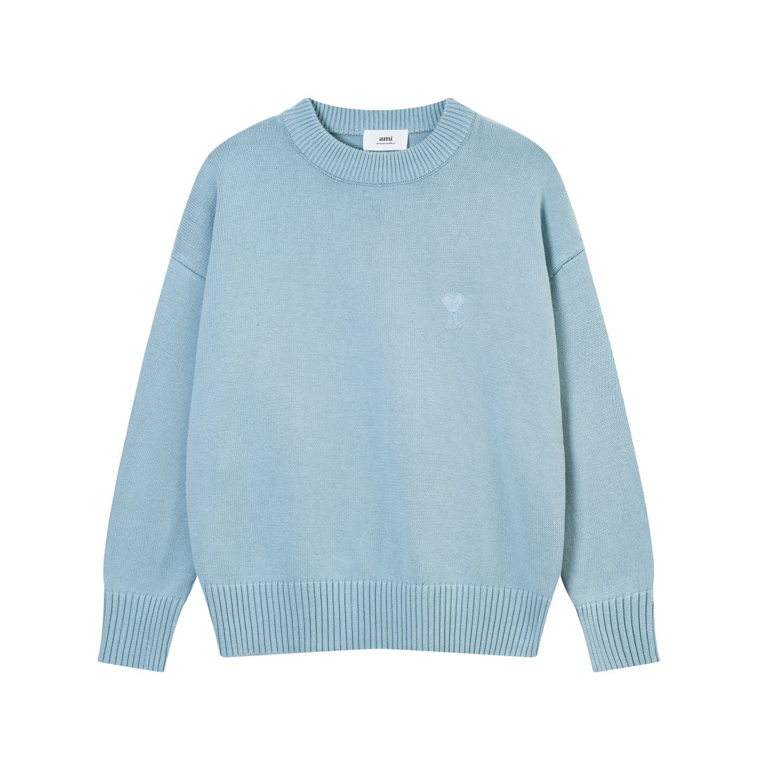 AMI  Cotton and wool sweater