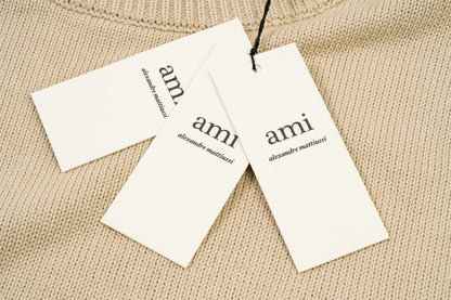 AMI  Cotton and wool sweater